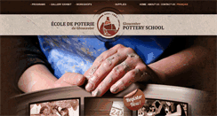 Desktop Screenshot of gloucesterpotteryschool.com